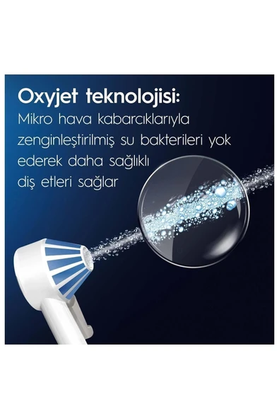 Oral-B Ağız Sağlığı Merkezi Ağız Duşu: Ağız duşu, 1 Oxyjet Başlığı, 1 Su Jeti Başlığı - 3