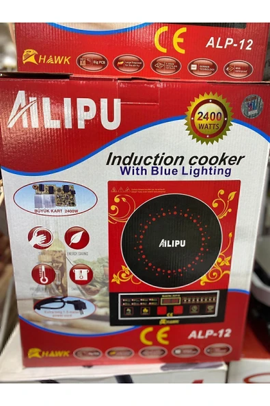 Alp-12 Lazer Elektrikli Ocak 2400 Watts