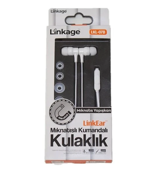 Linkage Kablolu Mıknatıslı Mikrofonlu 3.5mm Jack Kulaklık LKL-07B