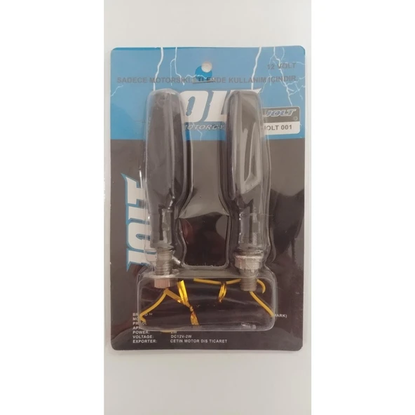 Jolt Fyd Motorsiklet Kayar LED Sinyal Sarı Işık Monster Model Uyumlu - Resim 2