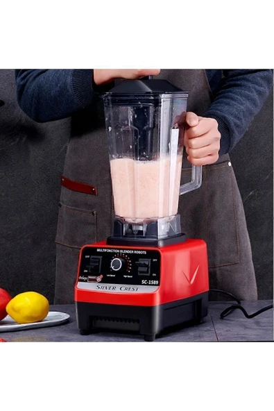 Blender Profesyonel Bar Cafe Karıştırıcı Meyve Sebze Öğütücü 9500w - 4