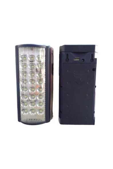Astra 2606l Usb Şarj Çıkışlı Super 18-24 Led 80 Saat Akülü Şarjlı Işıldak - 3
