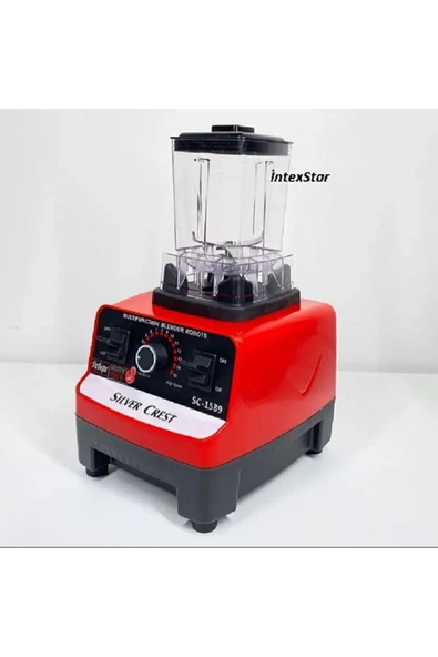 Profesiyonel 6500watt 2,5lt Cafe Bar Çift Sürahili Belender Buz Kırıcı Öğütücü - 8
