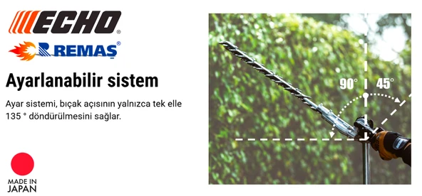 Echo HCA2620 ES HD Benzinli Çit Budama Makinesi - 5