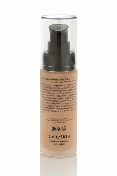 Pierre Cardin Chiffon Touch Mat Görünüm Veren Fondöten-Rose Sand-737 - 2