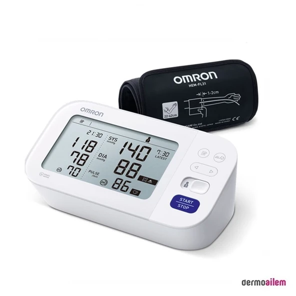 Omron M6 Comfort AFib Üst Koldan Ölçer Dijital Tansiyon Aleti