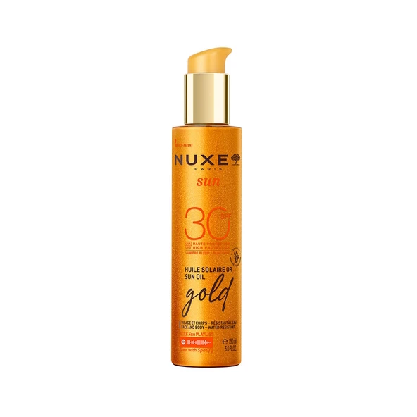 Nuxe Sun SPF30 Gold Altın Parıltılı Güneş Yağı 150 ml
