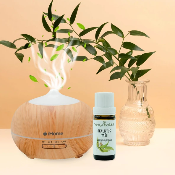 NPO Yogaroma Ferahlatıcı Aromaterapi 10mL Saf ve Doğal Okaliptus Uçucu Yağ 8 Adet - 2