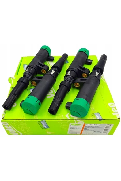 VALEO 402353 8200765882 4 Lü Takım Ateşleme Bobini Clıo Kangoo Megane Fluenceı Laguna Scenıc 224333529r
