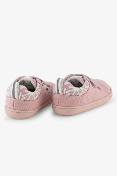 Hopfrög  Smart Walker Recycled Canvas Eco Pembe Barefoot Çocuk Ayakkabı H020902029 - 14