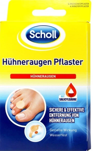 Scholl Nasır Sökücü Su Geçirmez İlaçlı Flaster Bant