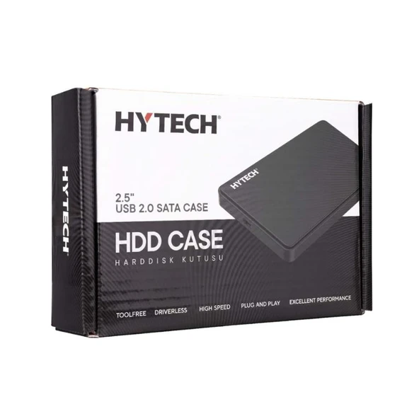 Hytech HY-HDC21 2.5" Siyah Hdd Kutusu,  Usb 2.0 Sata - 5