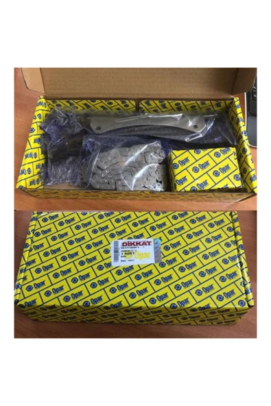 OPAR Fiat Uyumlu Linea-Albea-Doblo-Punto-İdea 1.3 Jtd 03=>-astra H Z13dt Eksantrik Zincir Seti Gergi Kiti - 2