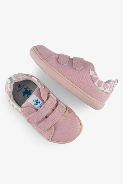 Hopfrög  Smart Walker Recycled Canvas Eco Pembe Barefoot Çocuk Ayakkabı H020902029 - 10