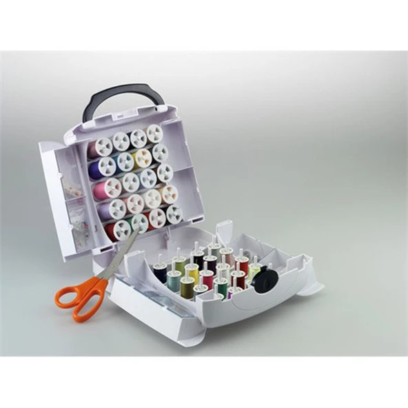 Singer C5205-GR Gri Elektronik Dikiş Makinesi ve Singer HC-22 Dikiş Seti - Resim 4