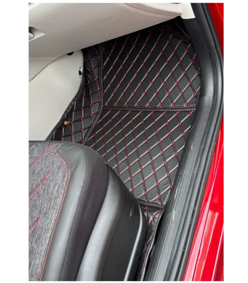 Hyundai İ20 2021 Sonrası Araca Özel 8D Tek Katmanlı Havuzlu Paspas Takımı - Resim 2