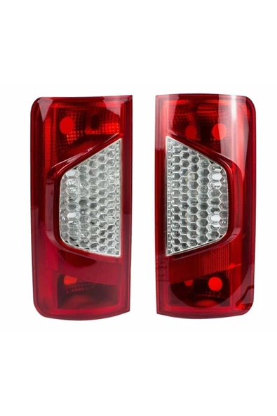 İthal Ford Connect Uyumlu  Arka Stop Lambası Sag+sol Takım 2009--2013 Duysuz Uyumlu 610437-610438-1490