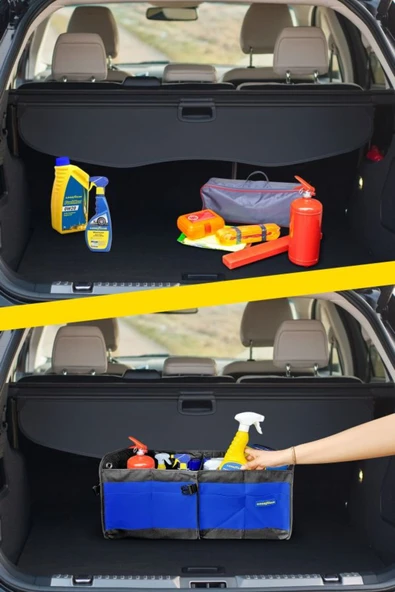 Goodyear Oto Bagaj Organizer 60 X 37 Cm - 71 L - 2