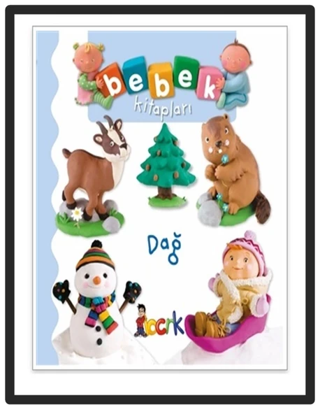 Bıcırık - Bebek Kitapları Dağ ve Kalın Yapraklı Eğitici Kitap - 2 Kitap