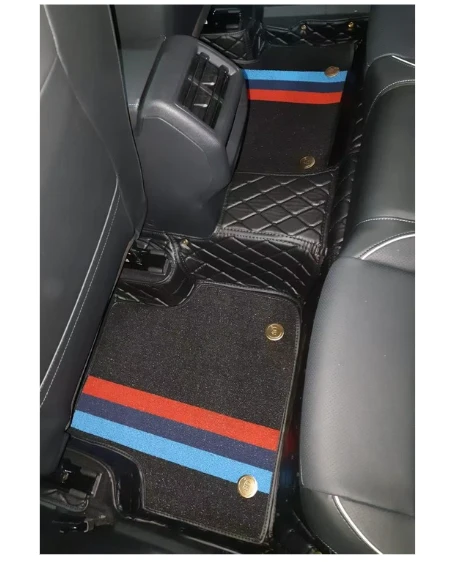 Volkswagen Tiguan 2024 Sonrası Aracına Özel 8D Çift Katmanlı Havuzlu Paspas Takımı - Resim 3