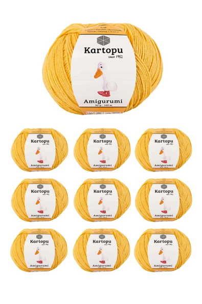 10 Adet Amigurumi El Örgü İpi 50gr 317 ürün görseli 1