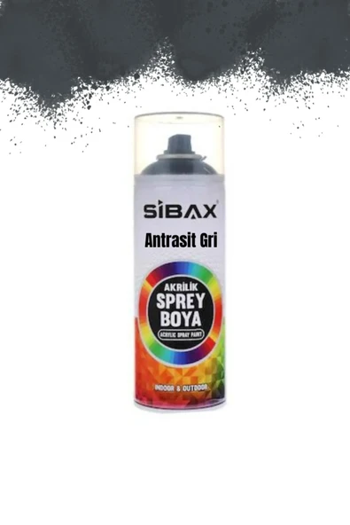Akrilik Sprey Boya Antrasit Gri 400 ml