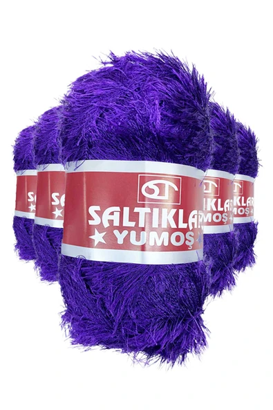 5 Adet Yumoş Sakallı El Örgü Ipi Yünü 109 ürün görseli 1