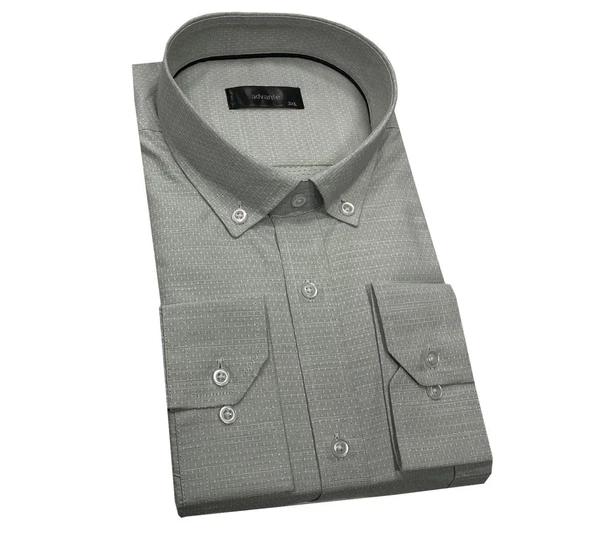 Advante Büyük Beden Uzun Kol Klasik Erkek Gömlek-7213 - 2