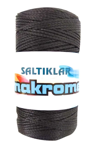 1 Adet Polyester Makrome İpi SYH Siyah 100 gr ürün görseli 1