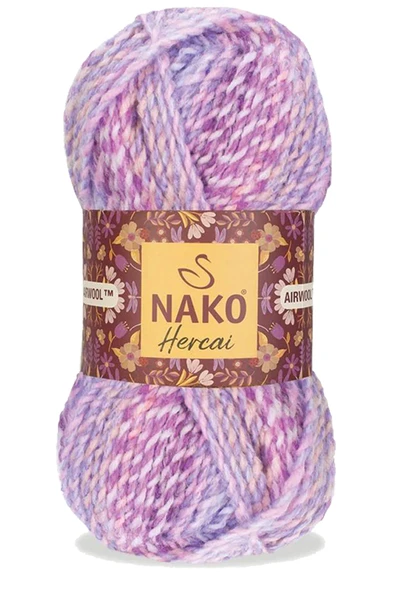 5 Adet Hercai Ebruli Hırka Kazak Atkı Bere El Örgü İpi Yünü 28165 - 2