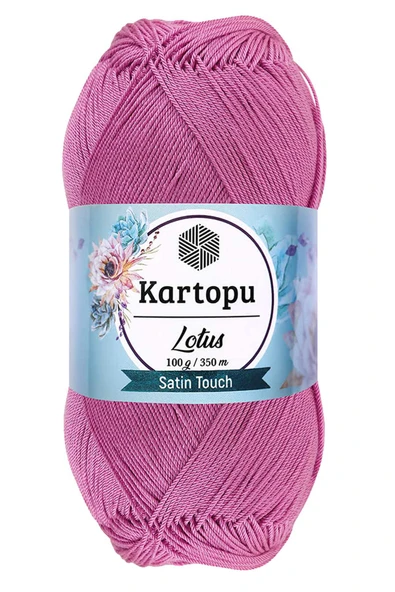 1 Adet Lotus Bikini Büstiyer Bluz Örgü İpi  K775 Leylak ürün görseli 1