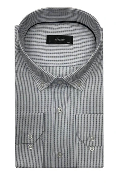 Advante Büyük Beden Uzun Kol Klasik Erkek Gömlek-7215