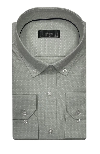 Advante Büyük Beden Uzun Kol Klasik Erkek Gömlek-7213