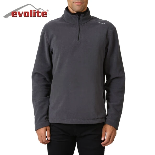 Evolite Fuga Bay Mikro Polar Sweater - Gri - 7