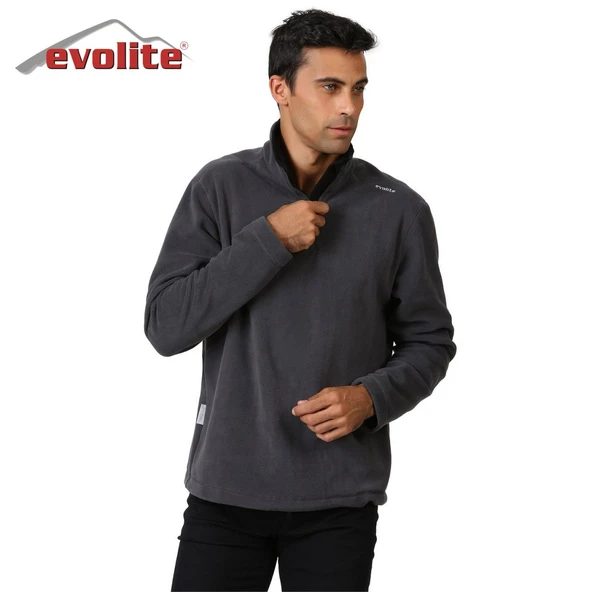 Evolite Fuga Bay Mikro Polar Sweater - Gri - 11