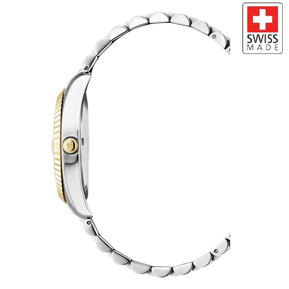 INSPIRATION JWG04208 (Sellita SW200-1, 26 Jewels Otomatik Mekanizmalı, Swiss Made) Erkek Kol Saati - 3