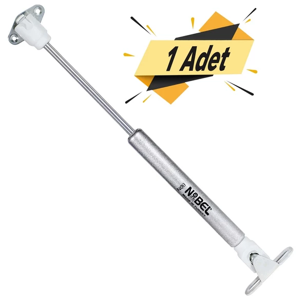Nobel Dolap Amortisörü Gazlı Piston Kapak Hidroliği (27 cm 80N) - 2