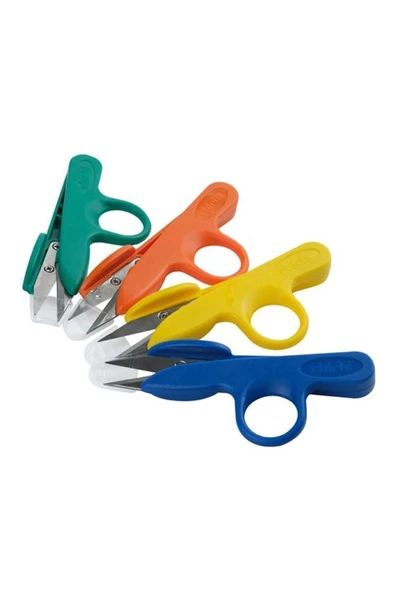 chichi Tc-801 Plastik Yaylı İplik Temizleme Makası Sarı - 3