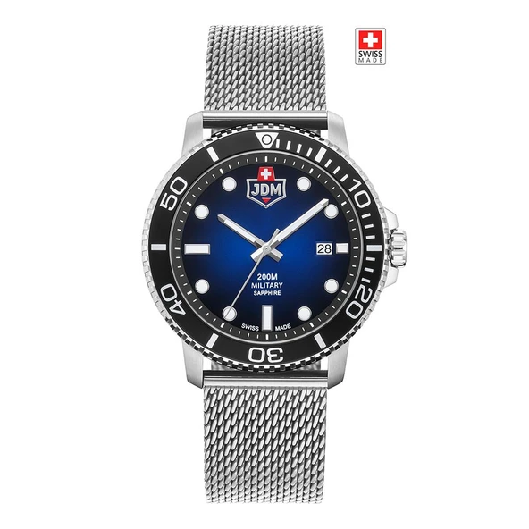 JDM MILITARY SAPPHIRE JDM-WG008-04 Erkek Kol Saati - 4