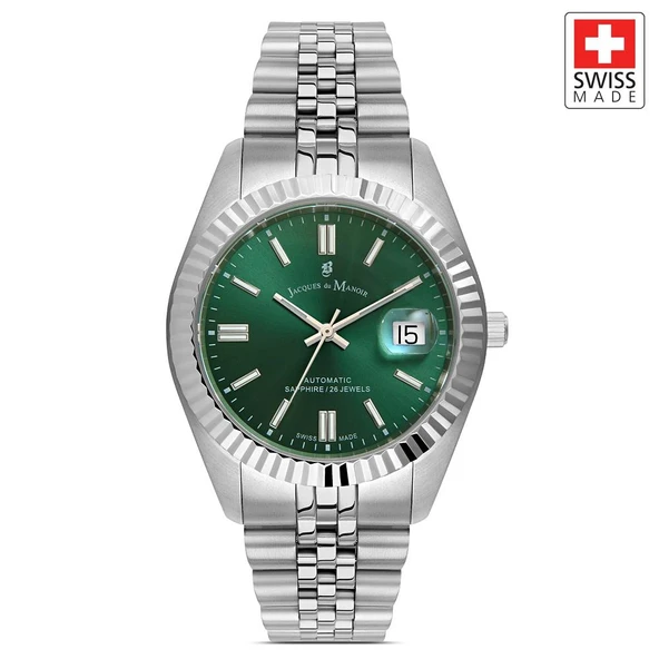 INSPIRATION JWG04206 (Sellita SW200-1, 26 Jewels Otomatik Mekanizmalı, Swiss Made) Erkek Kol Saati