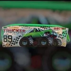 KALEM CANTASI MIKRO SEFFAF INCE DESENLI (S-04) - Resim 5