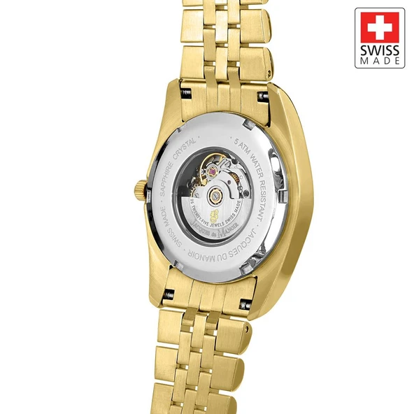 INSPIRATION JWL04109 (Sellita SW100, 25 Jewels Otomatik Mekanizmalı, Swiss Made) Kadın Kol Saati - 2