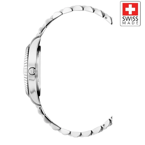 INSPIRATION JWL04105 (Sellita SW100, 25 Jewels Otomatik Mekanizmalı, Swiss Made) Kadın Kol Saati - 3
