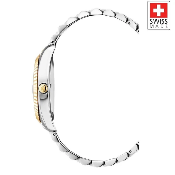 INSPIRATION JWL04111 (Sellita SW100, 25 Jewels Otomatik Mekanizmalı, Swiss Made) Kadın Kol Saati - 3