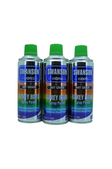 SWANSON Works Sprey Boya Yeşil 250 ml - 3