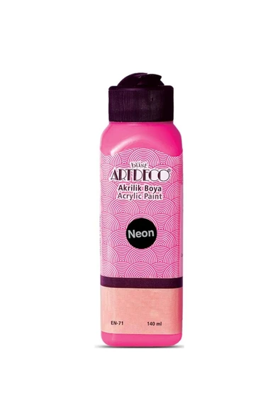 Artdeco Akrilik Boya 140 ml Fosforlu Pembe 070r-930