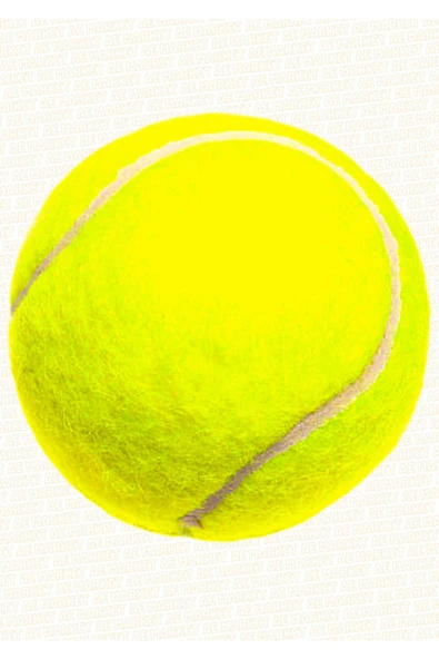 AE Market 1 Adet Sarı Tenis Topu Antrenman Tenis Topu - Tennis Ball Tenis Topu - 4