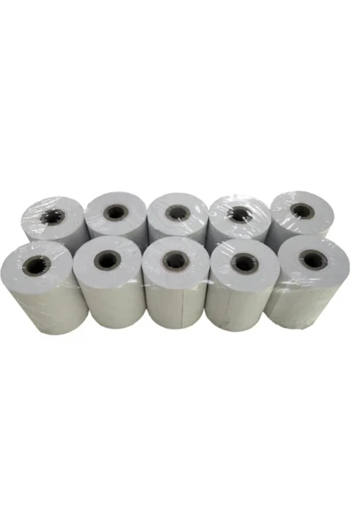 flash rulo 10 Adet 56 mm x 30mt 1. Hamur Tek Nüsha Kartuşlu Hesap Makinesi ve Yazıcı Kağıdı - 5