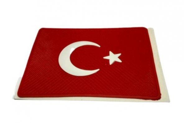 Türk Bayrağı Kaydırmaz Ped Telefon Tutucu