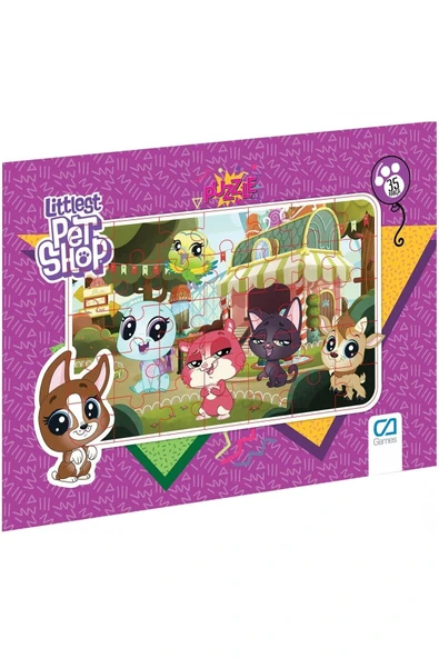 Oyuncakmatik Littlest Pet Shop Frame Puzzle - 35 Parça - 2